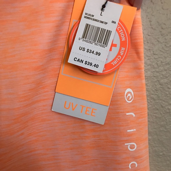 RIP CURL Rashgaurd UV Tank - Picture 3 of 5